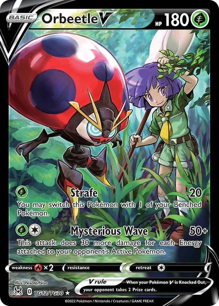 Orbeetle V (TG12/TG30) [SWSH11: TG]