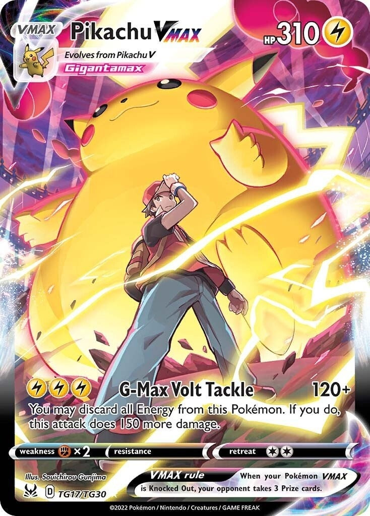 Pikachu VMAX (TG17/TG30) (SWSH11: Lost Origin Trainer Gallery)