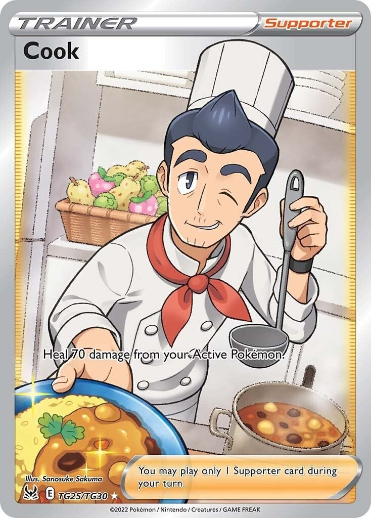 Cook (TG25/TG30) (SWSH11: Lost Origin Trainer Gallery)