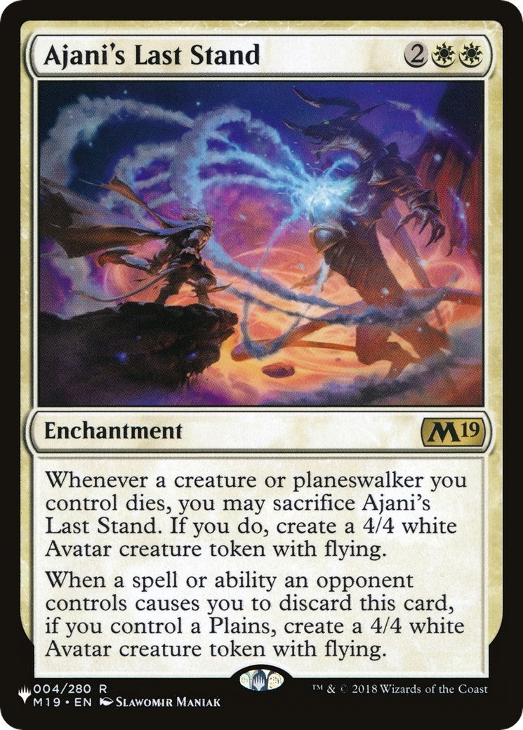 Ajanis Last Stand (4) [LIST]