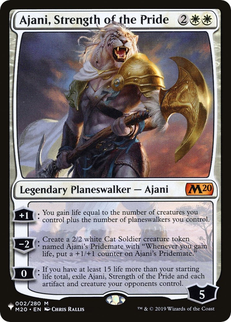 Ajani Strength of the Pride (2) [LIST]