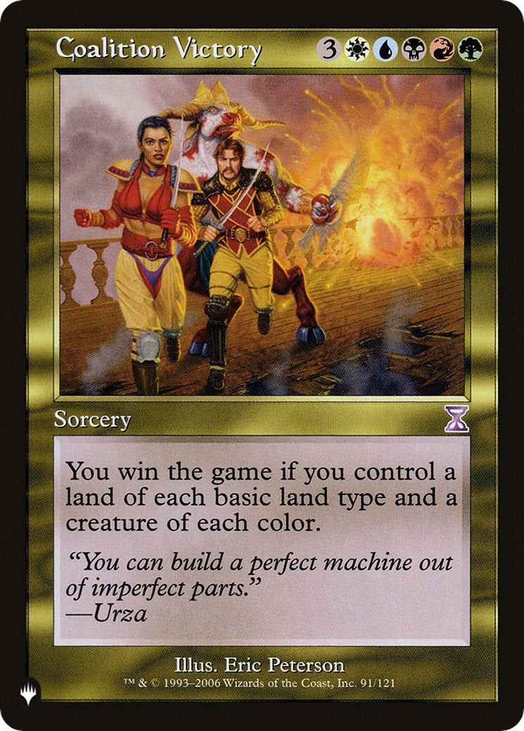 Coalition Victory (91) [LIST]