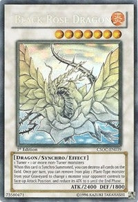 Black Rose Dragon Ghost Rare (CSOC-EN039) [CSOC]