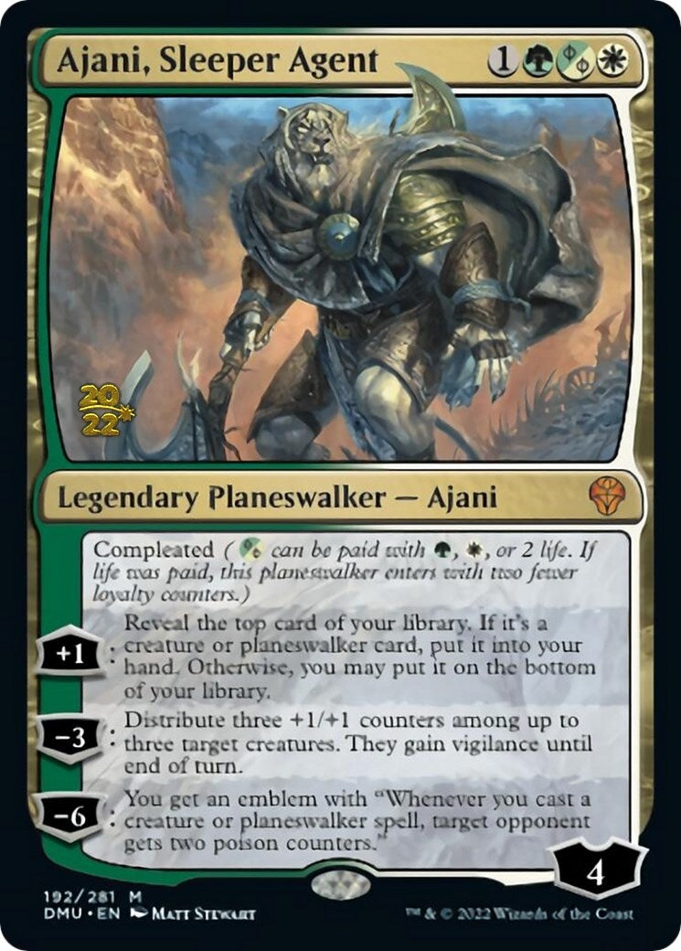 Ajani Sleeper Agent (192) [PRE]