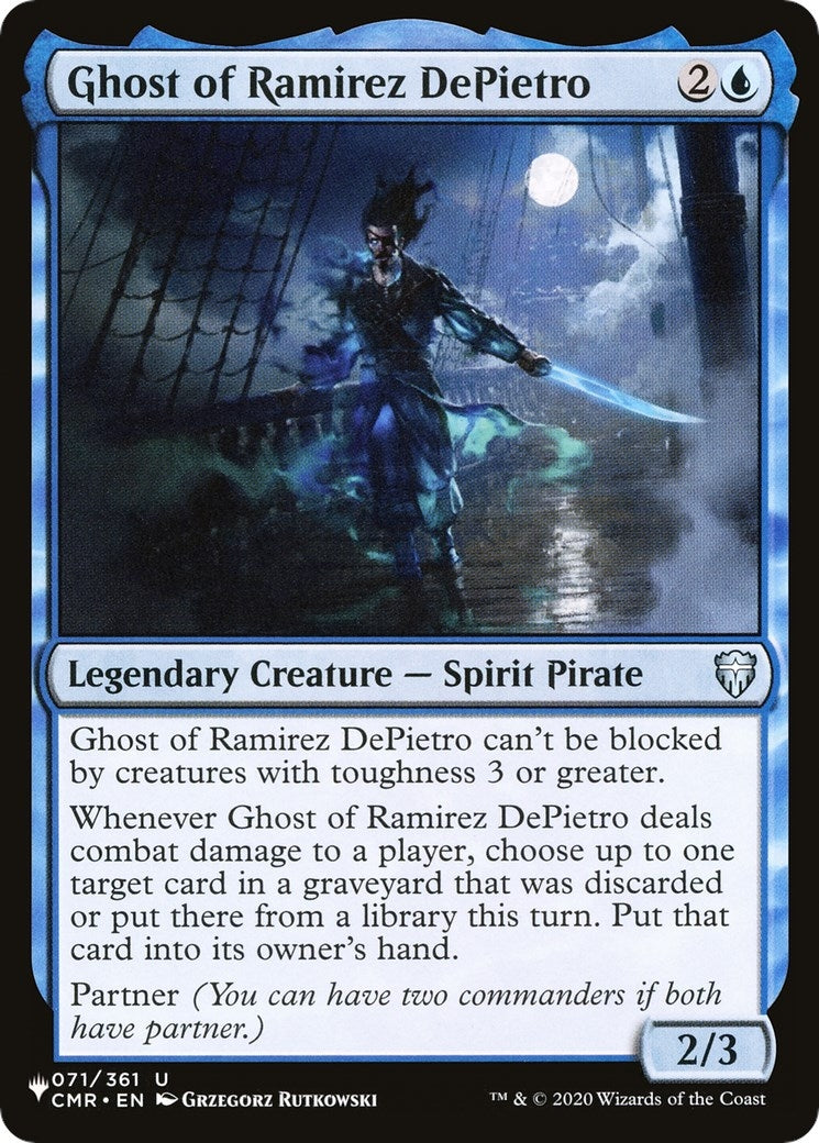 Ghost of Ramirez DePietro (71) [LIST]
