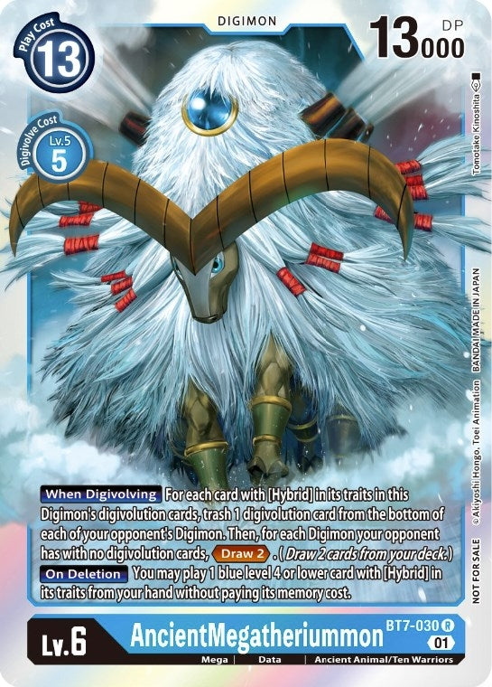 Image for AncientMegatheriummon (Event Pack 3) [Next Adventure]