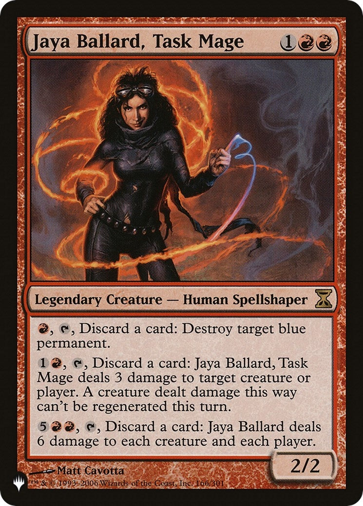 Jaya Ballard Task Mage (166) [LIST]