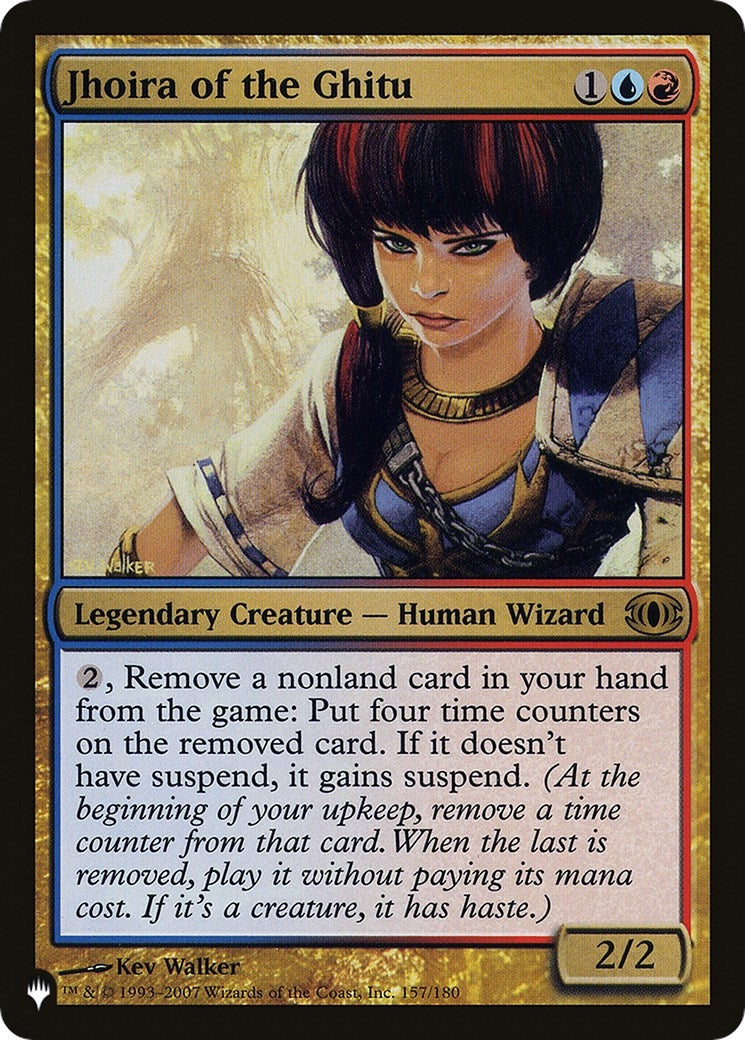 Jhoira of the Ghitu (157) [LIST]
