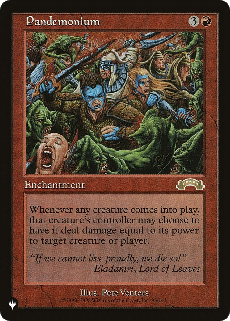 Pandemonium (93) [LIST]