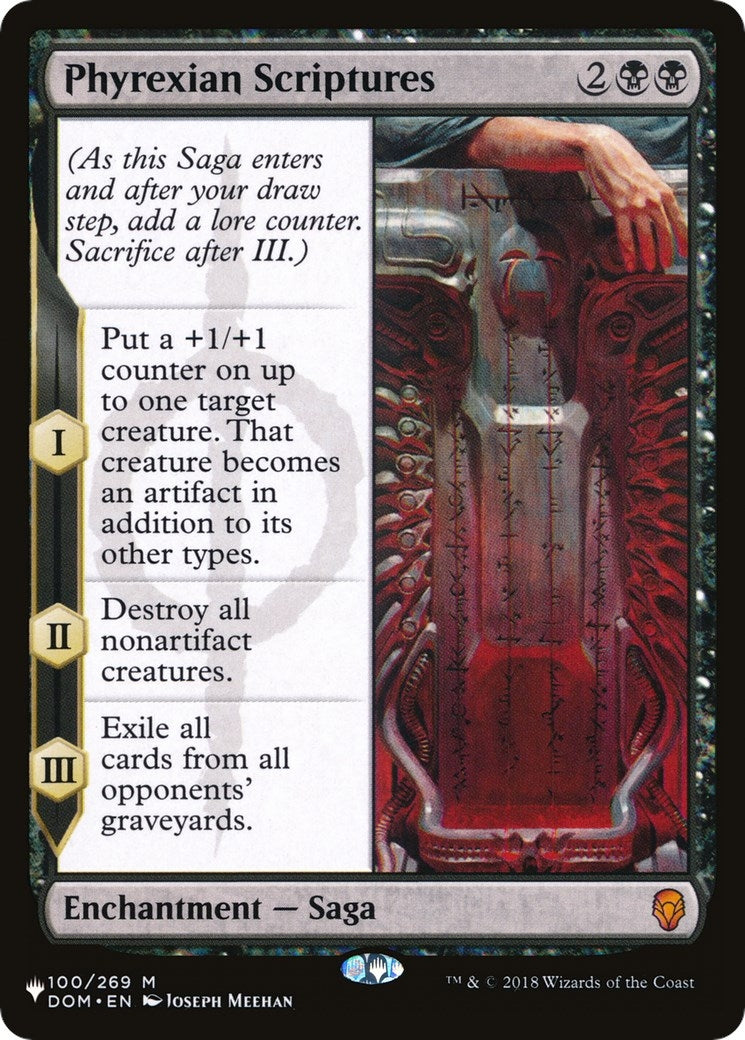 Phyrexian Scriptures (100) [LIST]