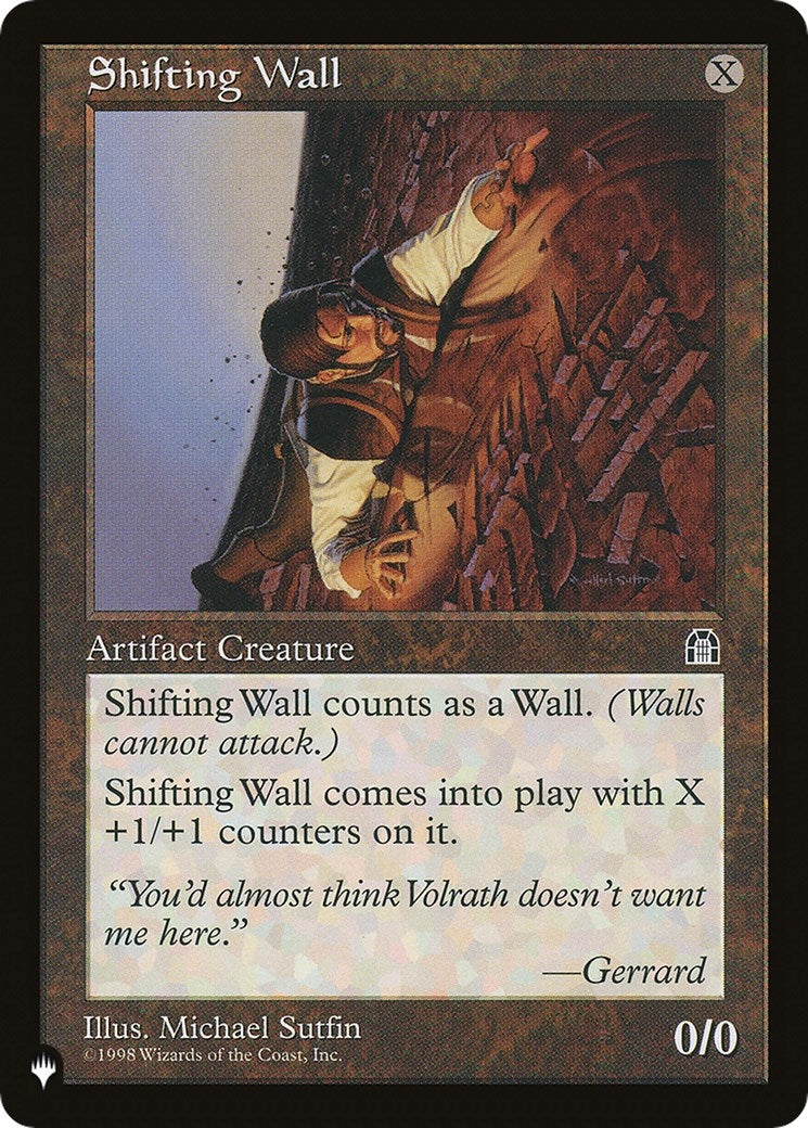 Shifting Wall [LIST]