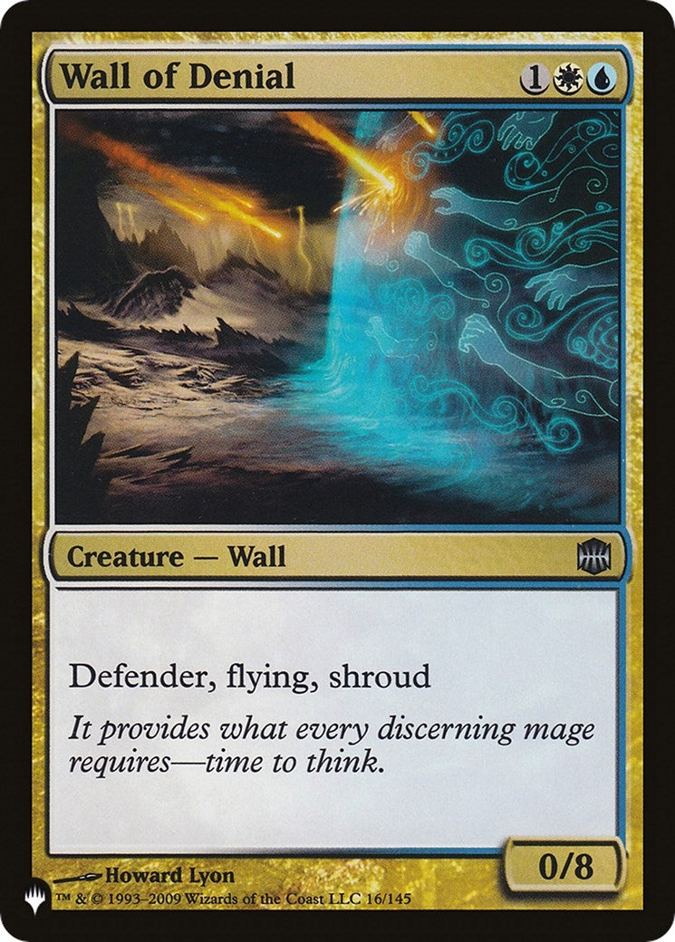 Wall of Denial (16) [LIST]