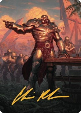 Karn Living Legacy Art Card 1 81 Gold Stamped Signature (1) [ASDMU]