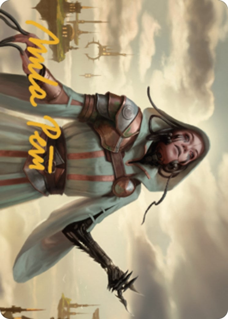 Phyrexian Missionary Art Card Gold Stamped Signature (11) [ASDMU]