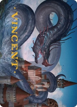 Tolarian Terror Art Card Gold Stamped Signature (18) [ASDMU]