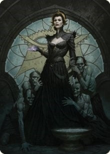 Liliana of the Veil Art Card (24) [ASDMU]