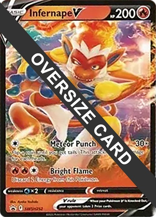 Infernape V SWSH252 (SWS252) [PR]