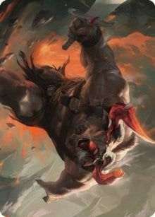 Furious Bellow Art Card (31) [ASDMU]