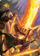 Ghitu Amplifier Art Card (Gold-Stamped Signature) [Dominaria United Art Series]