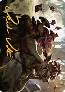 Sprouting Goblin Art Card Gold Stamped Signature (38) [ASDMU]