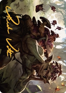 Sprouting Goblin Art Card Gold Stamped Signature (38) [ASDMU]