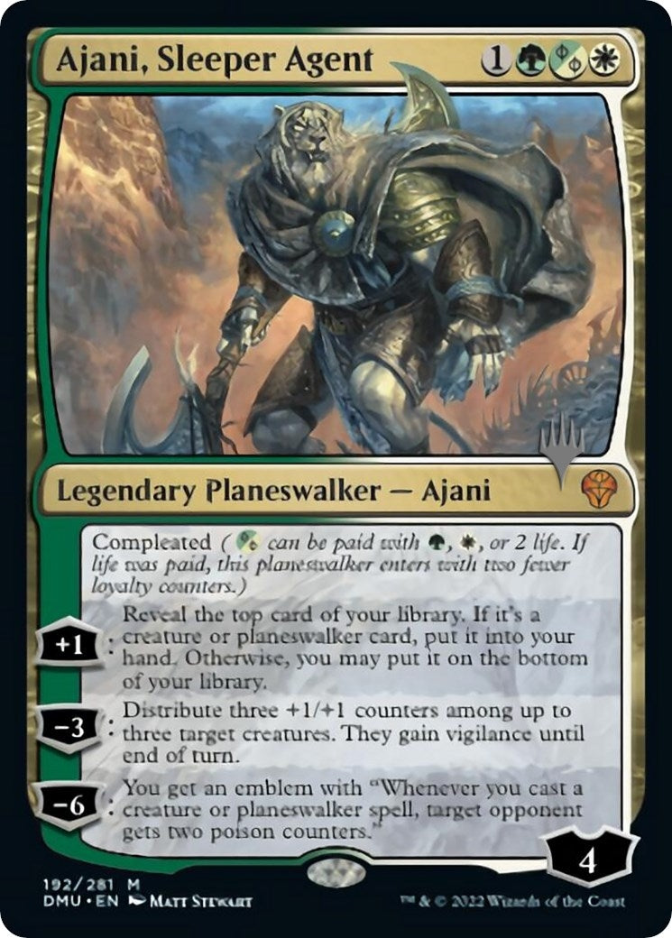 Ajani Sleeper Agent (192) [PPDMU]