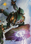 Walking Bulwark Art Card Gold Stamped Signature (58) [ASDMU]