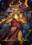 Najal the Storm Runner Art Card Gold Stamped Signature (74) [ASDMU]
