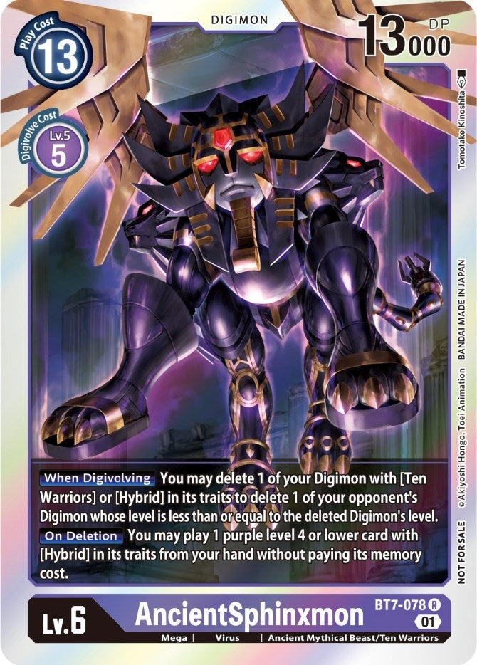 Image for AncientSphinxmon (Event Pack 3) [Next Adventure]