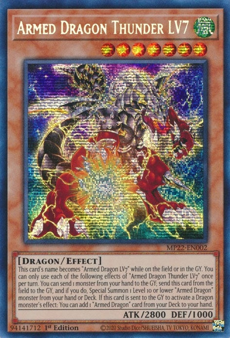 Armed Dragon Thunder LV7 (MP22-EN002) [MP22]