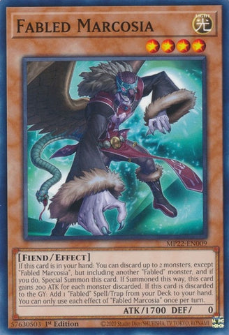 Fabled Marcosia (MP22-EN009) [MP22]