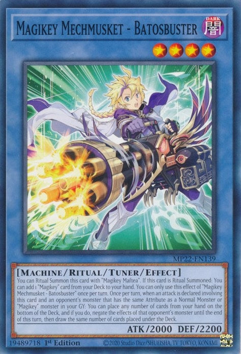 Magikey Mechmusket Batosbuster (MP22-EN139) [MP22]