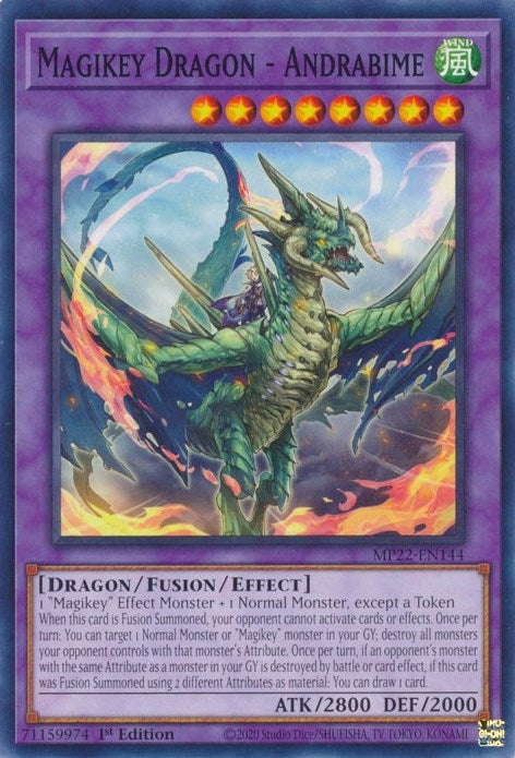 Magikey Dragon Andrabime (MP22-EN144) [MP22]