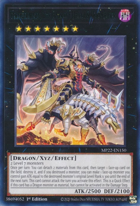 Voloferniges the Darkest Dragon Doomrider (MP22-EN150) [MP22]