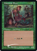 Llanowar Elves Retro Frame (5) [30A-P]