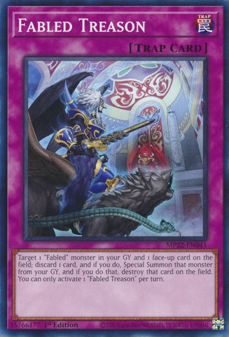 Fabled Treason (MP22-EN041) [MP22]