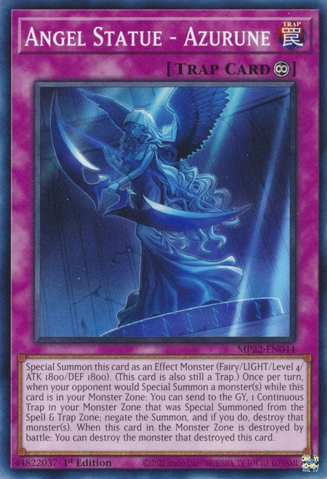 Angel Statue Azurune (MP22-EN044) [MP22]