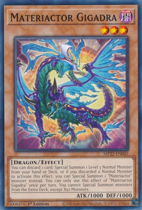 Materiactor Gigadra (MP22-EN045) [MP22]