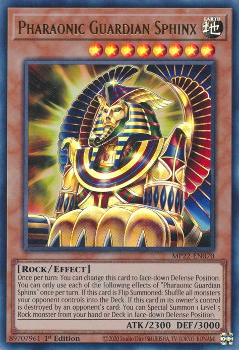 Pharaonic Guardian Sphinx (MP22-EN070) [MP22]