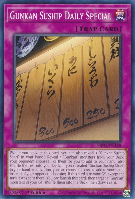 Gunkan Suship Daily Special (MP22-EN169) [MP22]