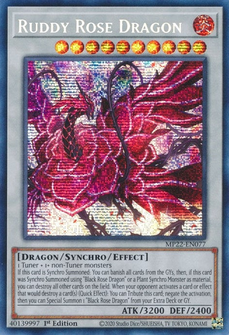Ruddy Rose Dragon (MP22-EN077) [MP22]