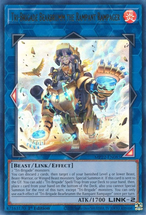 Tri Brigade Bearbrumm the Rampant Rampager (MP22-EN085) [MP22]