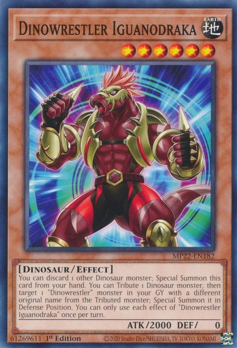 Dinowrestler Iguanodraka (MP22-EN182) [MP22]