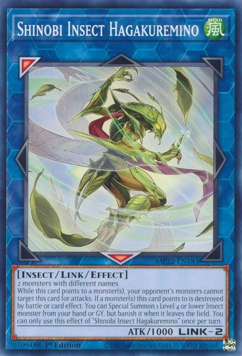 Shinobi Insect Hagakuremino (MP22-EN183) [MP22]