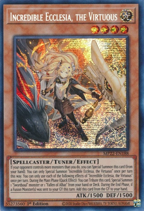 Incredible Ecclesia the Virtuous (MP22-EN188) [MP22]