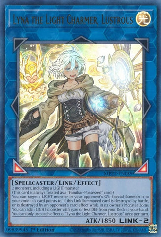 Lyna the Light Charmer Lustrous (MP22-EN089) [MP22]