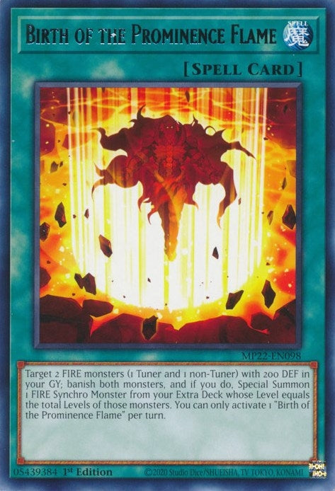 Birth of the Prominence Flame (MP22-EN098) [MP22]