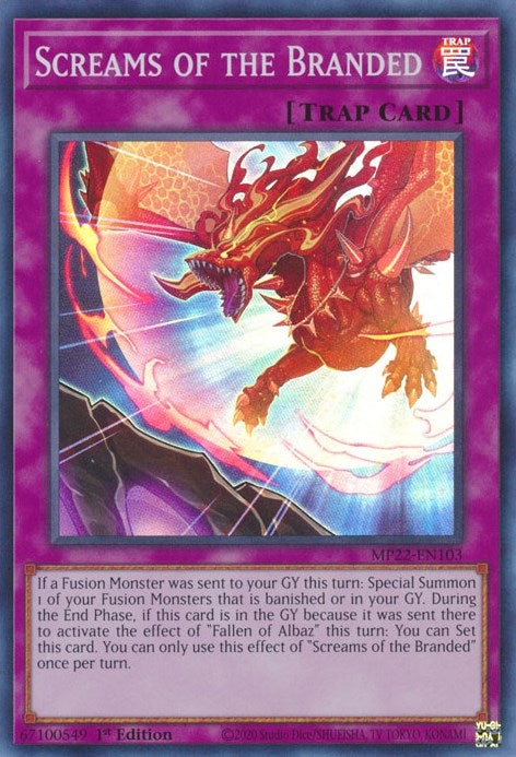 Screams of the Branded (MP22-EN103) [MP22]