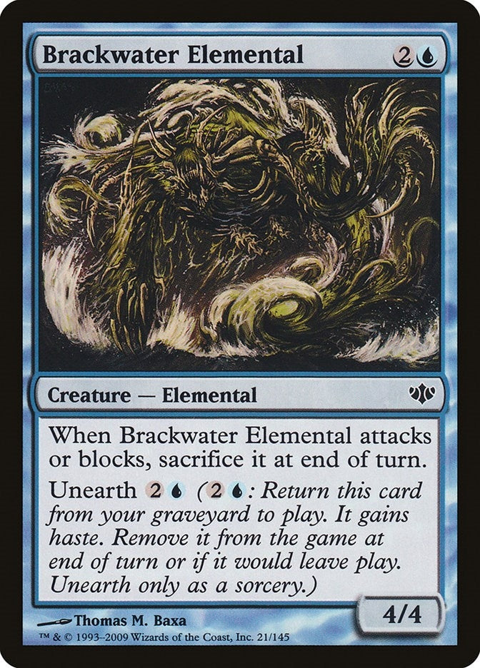 Brackwater Elemental (21) [CON]