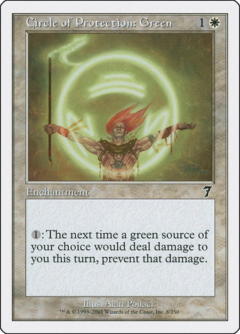 Circle of Protection: Green [Seventh Edition]